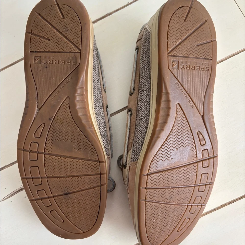 Angelfish Leather Boat Shoes Women’s Size 8.5 Medium Brown
